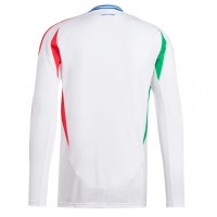 Fotbalové Dres Itálie Venkovní ME 2024 Dlouhý Rukáv